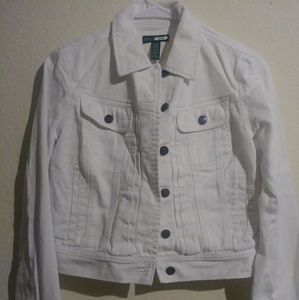 Lauren Jeans Women's Jeans Jacket Size Medium Peti